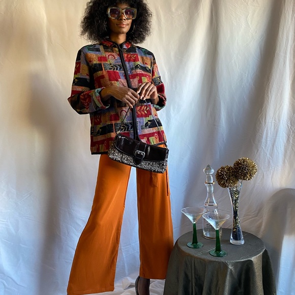 Vintage printed blazer/coat - Picture 2 of 12